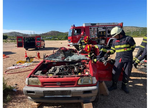 Od Bilica do Primoštena: Vatrogasci završili obuku za spašavanje u prometnim nesrećama