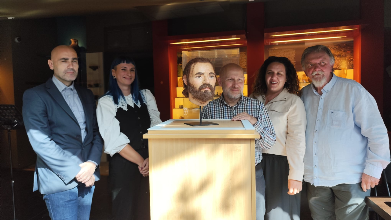 'Kad arheologija postane portret': U šibenskom muzeju otkrivena rekonstrukcija lica muškarca iz 9. stoljeća