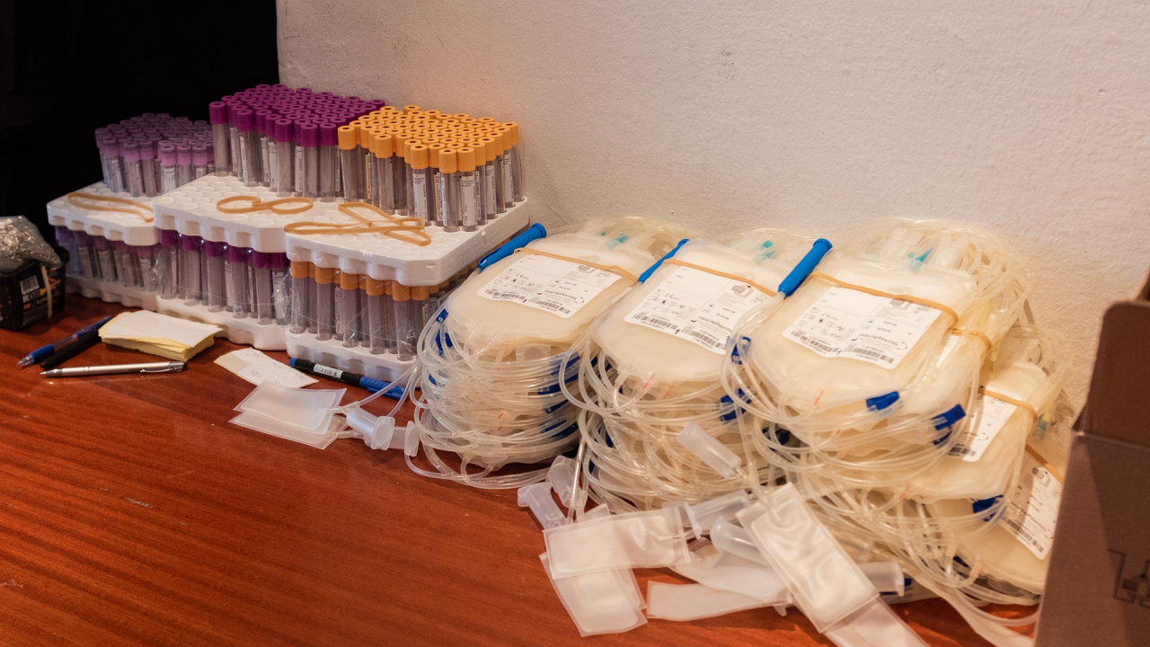 U prostorijama PU Šibensko-kninske održana akcija dobrovoljnog darivanja krvi