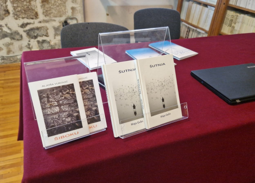 Fotografija 1 - Šibenska gradska knjižnica u Splitu predstavila radove Maje Gulin i Aljoše Vukovića