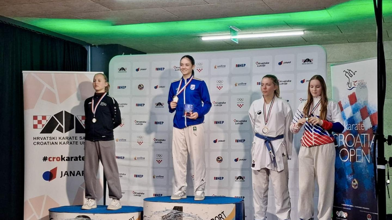 Karatašima Okita dva srebra i dvije bronce na 'Croatia Openu'