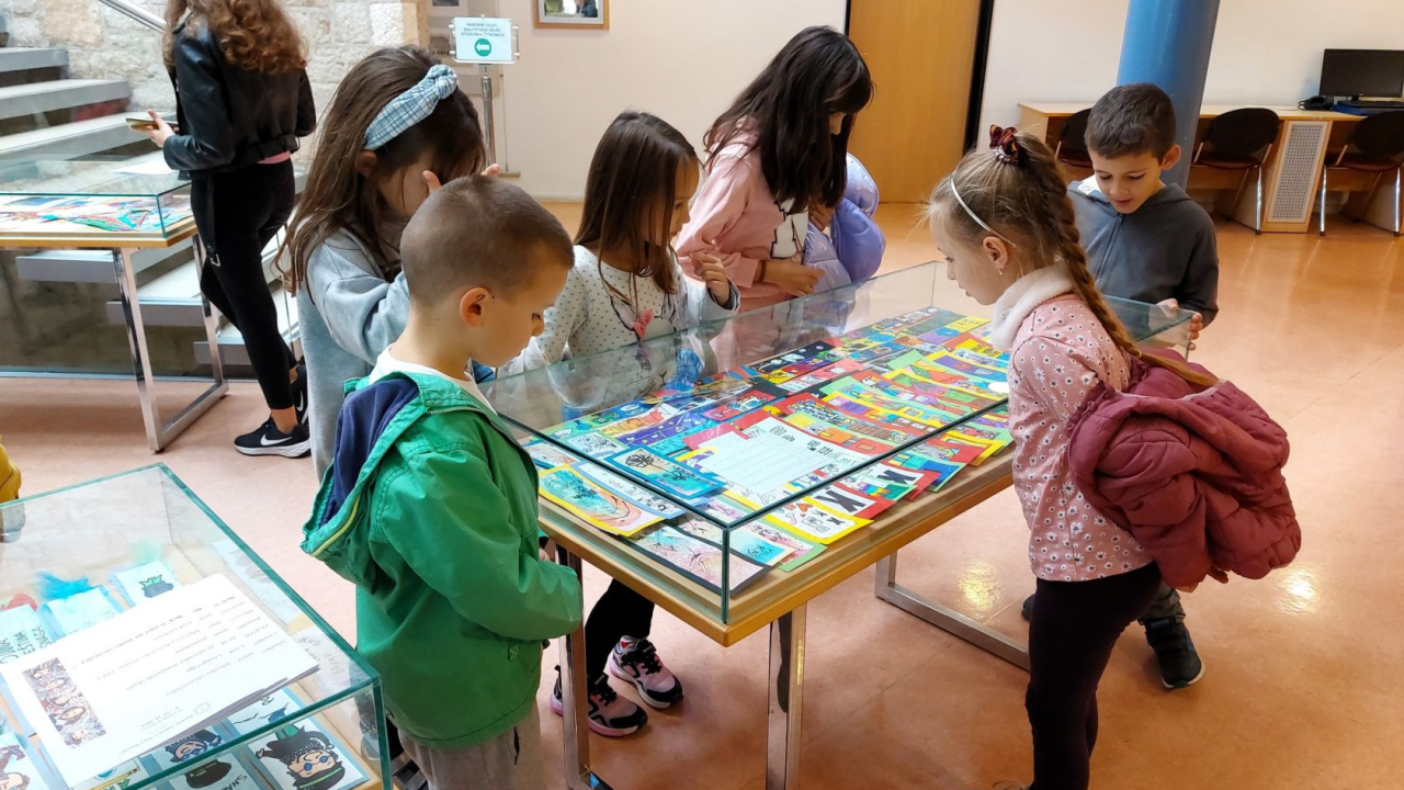Mjesec hrvatske knjige: Izložba i radionica na Dječjem odjelu šibenske knjižnice