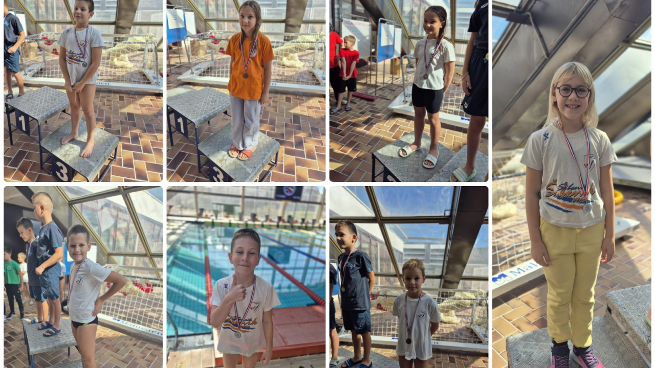 Za PK Šibenik 14 medalja na dva natjecanja u startu sezone