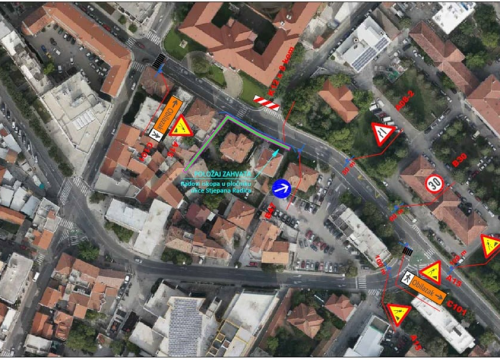 Fotografija 3 - Od danas privremena regulacija prometa u Ulici Stjepana Radića