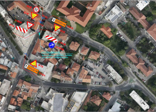Fotografija 6 - Od danas privremena regulacija prometa u Ulici Stjepana Radića