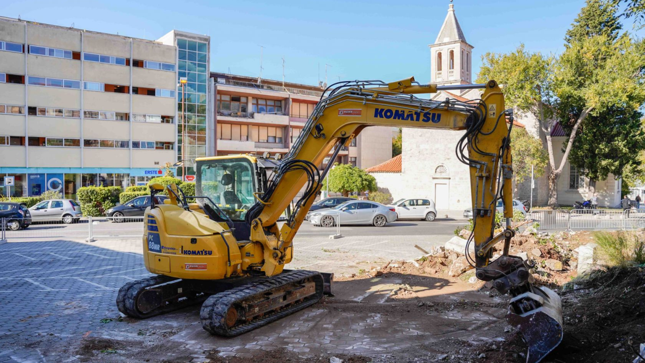 Započeli radovi na Vanjskom: Za šest mjeseci transformirat će se u trg dostupan svima