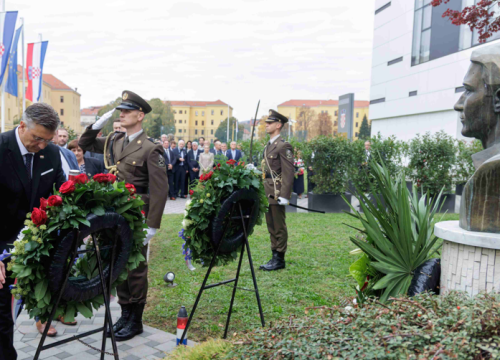 Jandroković i Plenković odali počast Blagi Zadri