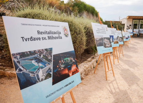 Projekti koji mijenjaju grad: Izložba 'Šibenik kroz EU fondove' otvorena na Baroneu