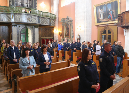 Blagdan zaštitnika PU šibensko-kninske proslavljen u Skradinu