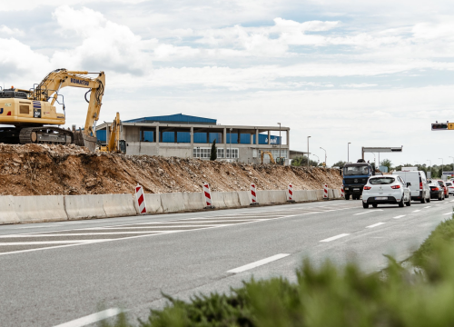 Nova regulacija prometa na čvoru Mandalina