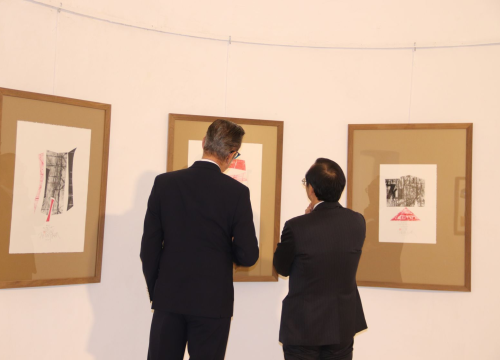 Fotografija 8 - Otvorena izložba grafika Leona Zakrajšeka u Krševanu