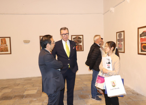 Fotografija 4 - Otvorena izložba grafika Leona Zakrajšeka u Krševanu