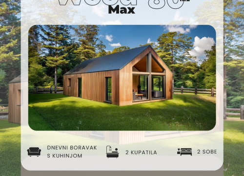 Fotografija 4 - FOTO ZerroMax montažne kuće – Nova ponuda modela od ZenMax od 33m2, 44m2 i WoodMax 80m2