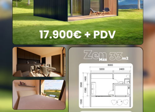 Fotografija 3 - FOTO ZerroMax montažne kuće – Nova ponuda modela od ZenMax od 33m2, 44m2 i WoodMax 80m2