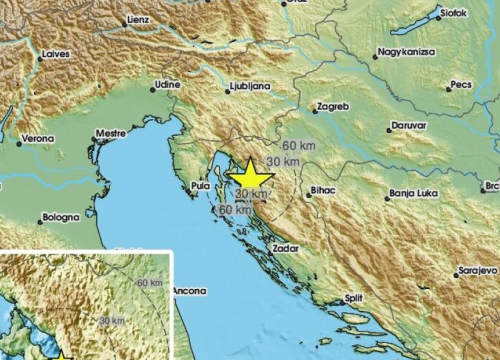 Seizmolozi zabilježili potres na Kvarneru, građani javljaju da se dobro osjetio