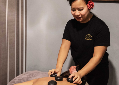 Fotografija 8 - FOTO Prepustite se trenutcima užitka uz tople masaže Asian Massage Studija