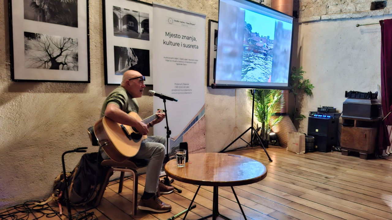 'Život je lijep i kad si slijep': Inspirativno putopisno predavanje Feruča Lazarića održano u Azimutu