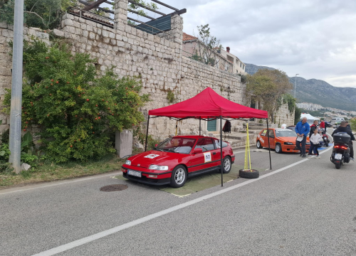 Ivan Posavec, član AKK Rogoznica, vozio dvaput na PH u autoslalomu te jednom stigao do postolja