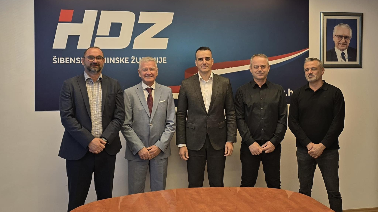 Paško Rakić naslijedio Željka Burića na čelu HDZ-a Šibensko-kninske županije