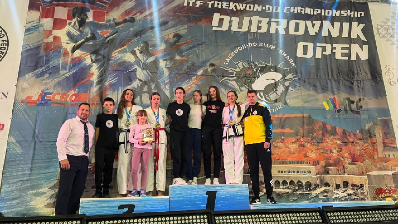 Taekwondo klub Solaris uspješan na velikom natjecanju u Dubrovniku