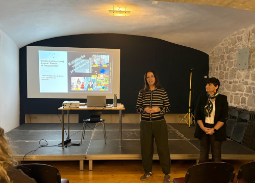 Fotografija 7 - Održana edukacija Željane Bulat o primjeni pripovijedanja u knjižnicama