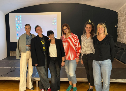 Fotografija 2 - Održana edukacija Željane Bulat o primjeni pripovijedanja u knjižnicama