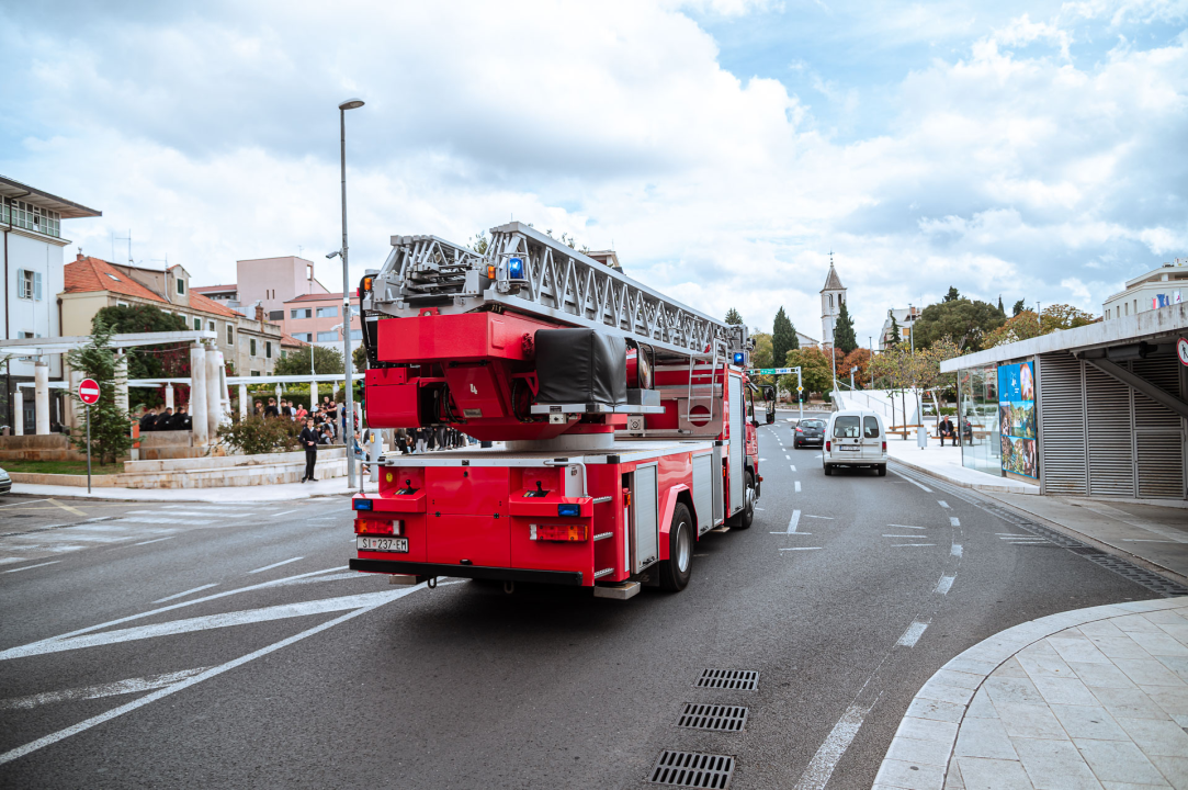 Vatrogasna vježba spašavanja i evakuacije učenika